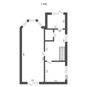 Коттедж 138м², 2-этажный, участок 5 сот.  