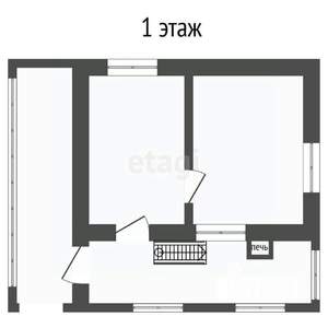 Дача 50м², 2-этажный, участок 7 сот.  