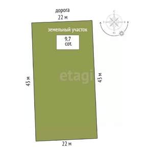 Дом 255м², 2-этажный, участок 10 сот.  