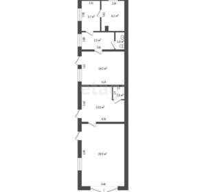 Дом 356м², 2-этажный, участок 21 сот.  