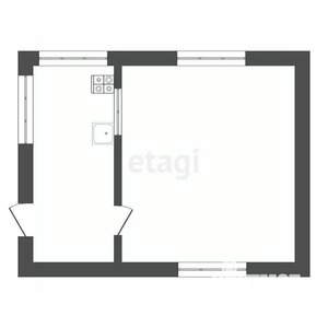 Дом 20м&sup2;, 1-этажный, участок 9 сот.  