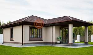 Дом 64м², 1-этажный, участок 1 сот.  