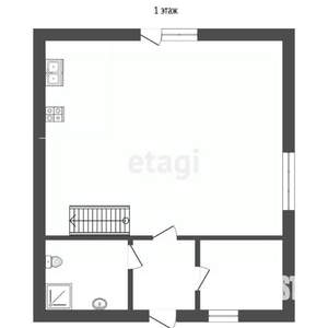 Дом 70м², 1-этажный, участок 7 сот.  