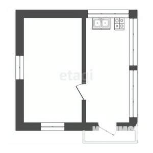 Дом 40м&sup2;, 1-этажный, участок 5 сот.  