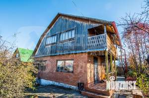 Дом 100м&sup2;, 2-этажный, участок 6 сот.  