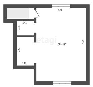Дом 118м², 3-этажный, участок 6 сот.  