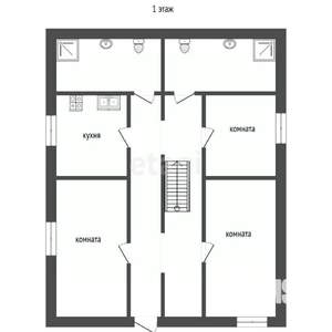 Дом 80м², 2-этажный, участок 3 сот.  