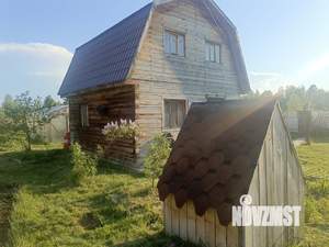 Дом 50м², 2-этажный, участок 10 сот.  