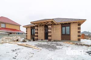 Дом 100м&sup2;, 1-этажный, участок 8 сот.  