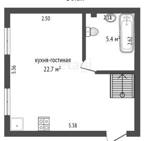 Дача 56м², 2-этажный, участок 5 сот.  