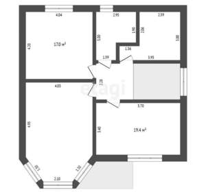 Дом 230м², 2-этажный, участок 6 сот.  