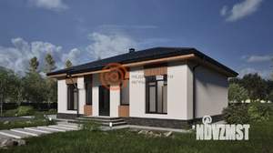 Дом 79м&sup2;, 1-этажный, участок 1 сот.  