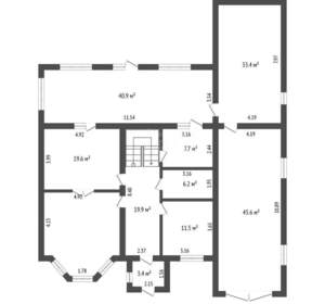 Дом 320м², 2-этажный, участок 12 сот.  