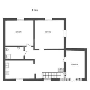 Коттедж 140м², 2-этажный, участок 6 сот.  