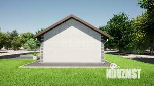 Дом 77м&sup2;, 1-этажный, участок 4 сот.  