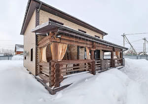 Дом 143м&sup2;, 2-этажный, участок 15 сот.  