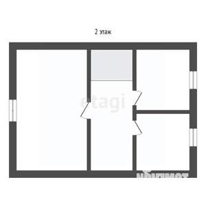 Дом 100м², 2-этажный, участок 4 сот.  