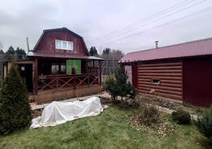 Дом 55м&sup2;, 2-этажный, участок 10 сот.  