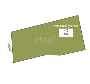 Дом 50м², 1-этажный, участок 5 сот.  