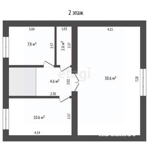 Дом 115м&sup2;, 2-этажный, участок 5 сот.  