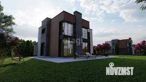 Дом 185м&sup2;, 2-этажный, участок 13 сот.  