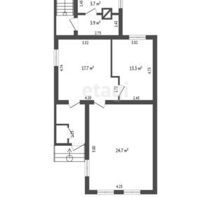 Дом 122м&sup2;, 1-этажный, участок 5 сот.  