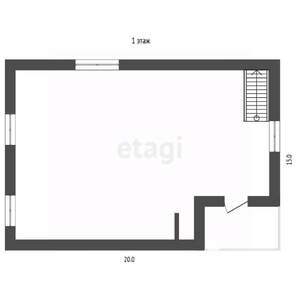 Дом 80м&sup2;, 2-этажный, участок 17 сот.  