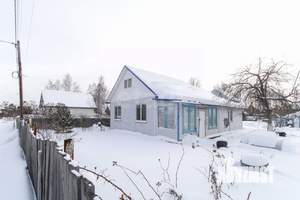 Дом 100м&sup2;, 1-этажный, участок 9 сот.  