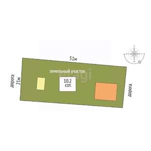 Дом 119м&sup2;, 2-этажный, участок 10 сот.  