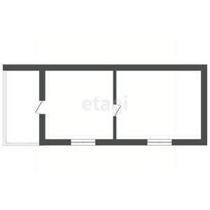 Дом 25м&sup2;, 1-этажный, участок 6 сот.  