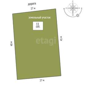 Дом 120м², 2-этажный, участок 11 сот.  