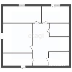 Дом 125м&sup2;, 1-этажный, участок 4 сот.  