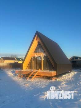 Дом 54м&sup2;, 2-этажный, участок 8 сот.  