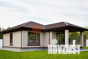 Дом 64м&sup2;, 1-этажный, участок 1 сот.  