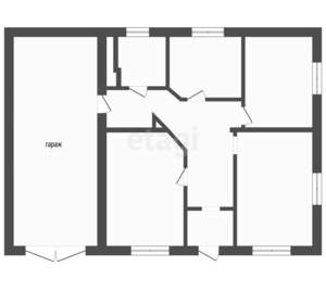 Дом 116м&sup2;, 1-этажный, участок 10 сот.  
