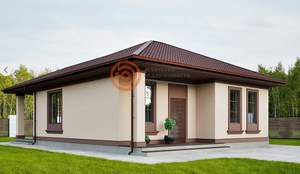 Дом 64м², 1-этажный, участок 1 сот.  