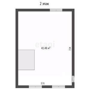 Дом 84м&sup2;, 2-этажный, участок 6 сот.  