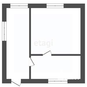 Дом 23м², 1-этажный, участок 4 сот.  