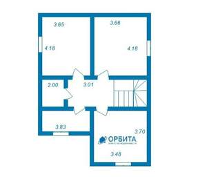 Дом 160м², 2-этажный, участок 0 сот.  