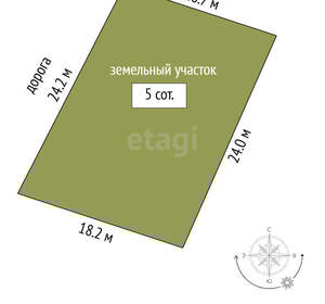 Дача 40м², 1-этажный, участок 5 сот.  