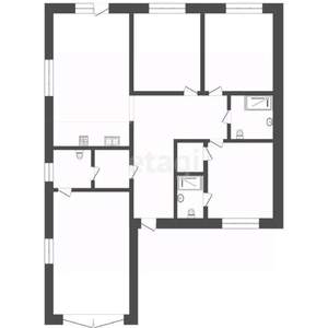 Дом 120м², 1-этажный, участок 5 сот.  