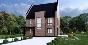 Дом 179м², 2-этажный, участок 6 сот.  