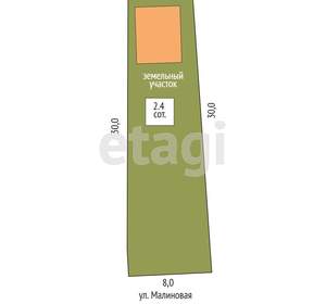 Дом 65м&sup2;, 2-этажный, участок 2 сот.  