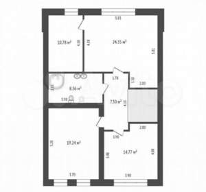 Дом 170м², 2-этажный, участок 0 сот.  