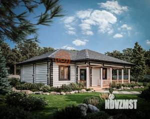 Дом 110м&sup2;, 1-этажный, участок 1 сот.  