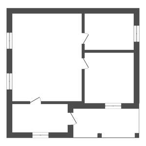 Коттедж 48м², 1-этажный, участок 8 сот.  