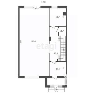 Таунхаус 106м², 2-этажный, участок 1 сот.  