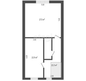 Дом 119м², 2-этажный, участок 5 сот.  