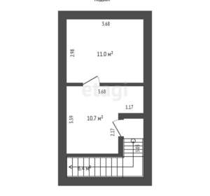 Дом 372м², 2-этажный, участок 11 сот.  