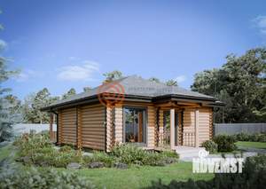 Дом 83м&sup2;, 1-этажный, участок 1 сот.  